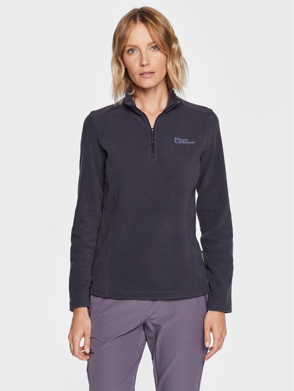 Jack Wolfskin Jack Wolfskin Полар Taunus 1709532 Сив Regular Fit