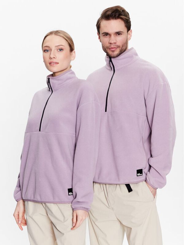 Jack Wolfskin Jack Wolfskin Полар Unisex Bockenheim 1711091 Розов Regular Fit