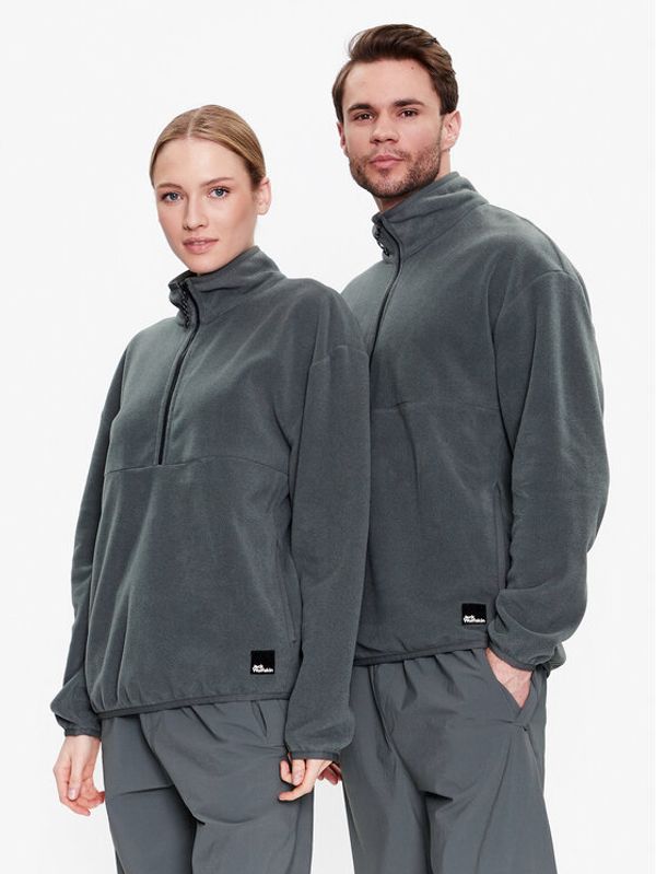 Jack Wolfskin Jack Wolfskin Полар Unisex Bockenheim 1711091 Зелен Regular Fit