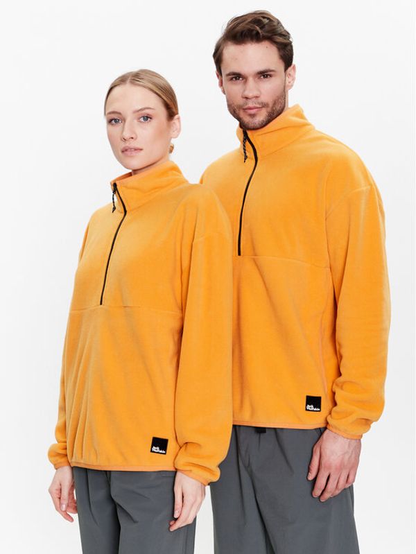 Jack Wolfskin Jack Wolfskin Полар Unisex Bockenheim 1711091 Жълт Regular Fit