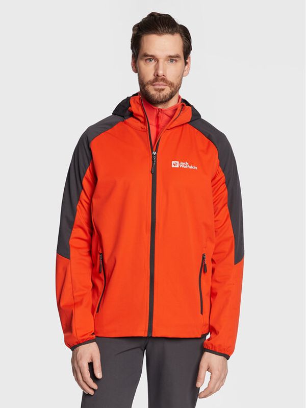 Jack Wolfskin Jack Wolfskin Преходно яке Feldberg 1306922 Червен Regular Fit