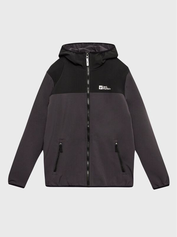 Jack Wolfskin Jack Wolfskin Преходно яке Fourwinds 1608011 Сив Regular Fit