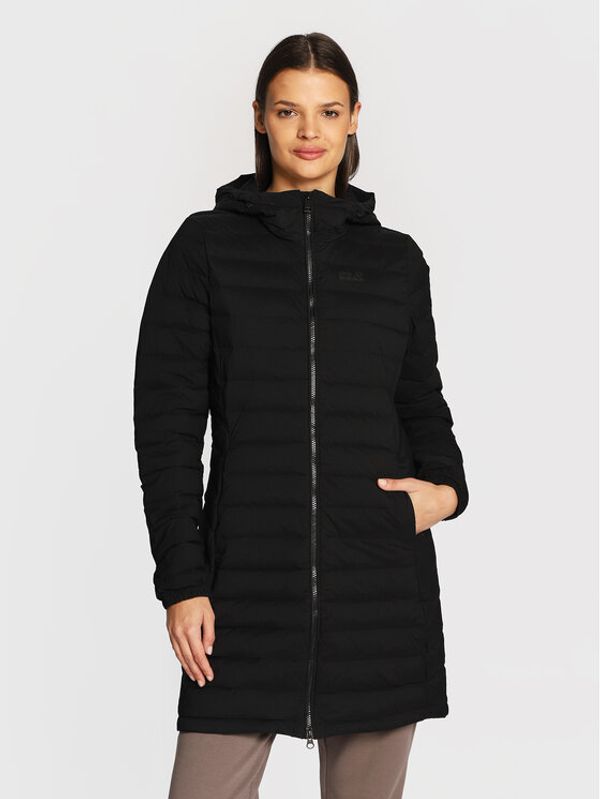 Jack Wolfskin Jack Wolfskin Пухено яке Glowing Mountain 1206151 Черен Regular Fit