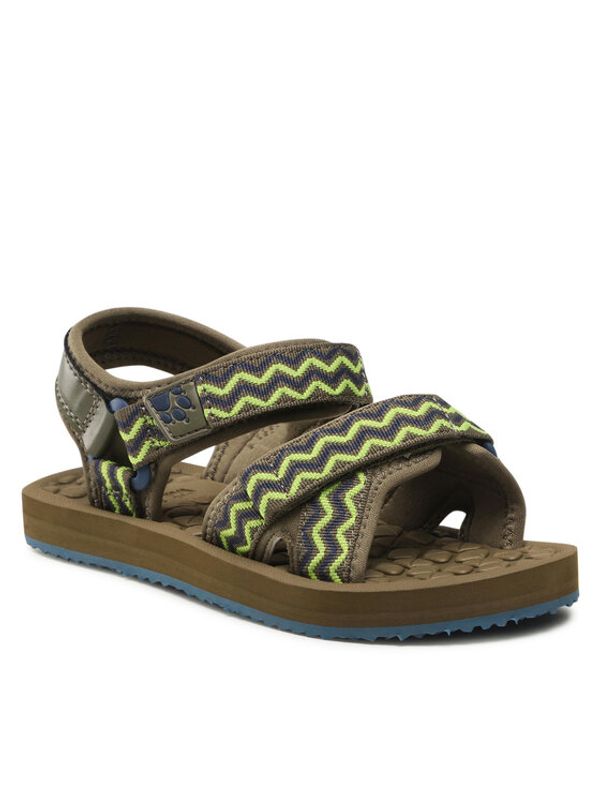 Jack Wolfskin Jack Wolfskin Сандали Zulu Vc K 4052971 Зелен