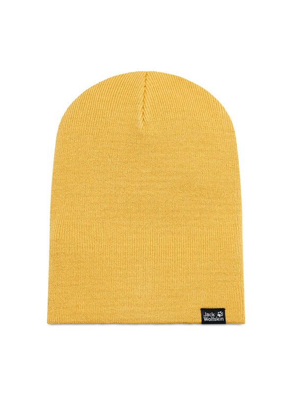 Jack Wolfskin Jack Wolfskin Шапка Rib 1903891 Жълт