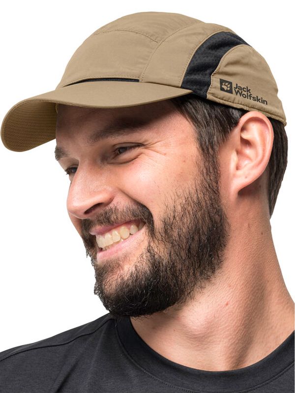 Jack Wolfskin Jack Wolfskin Шапка с козирка Vent Cap 1911511 Бежов