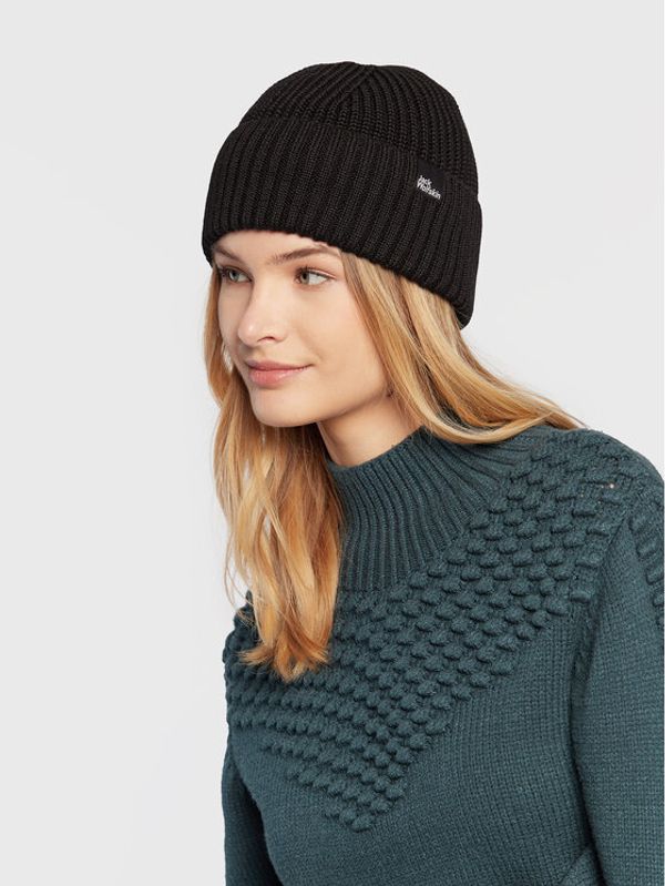 Jack Wolfskin Jack Wolfskin Шапка Schwansee 1911041 Черен