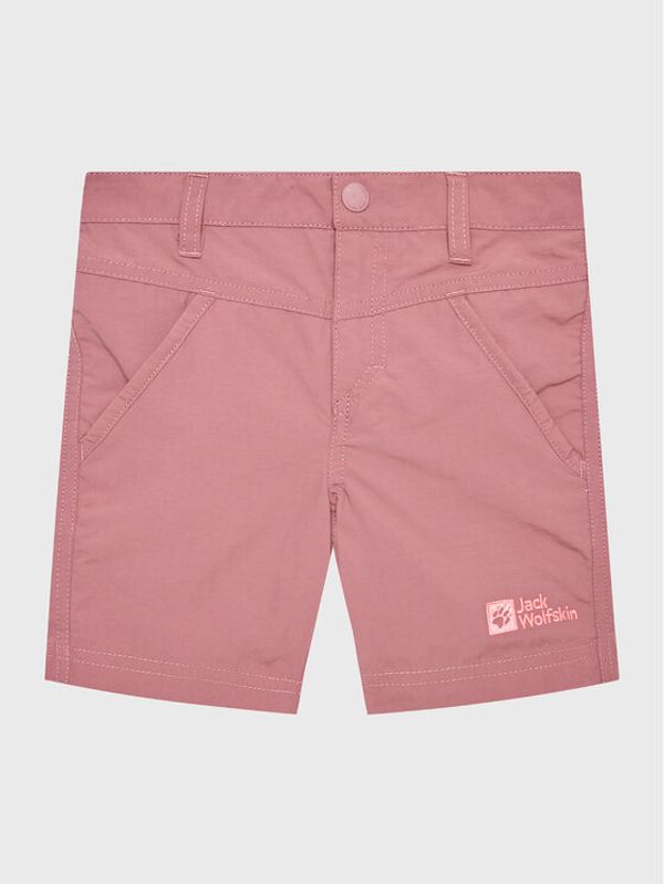 Jack Wolfskin Jack Wolfskin Шорти от плат Sun 1605614 Виолетов Regular Fit