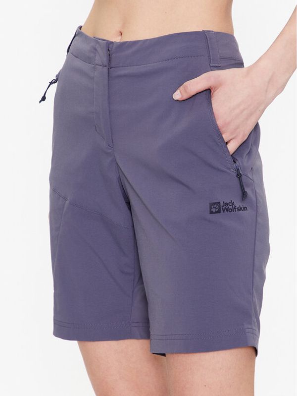 Jack Wolfskin Jack Wolfskin Спортни шорти Glastal 1508171 Сив Regular Fit