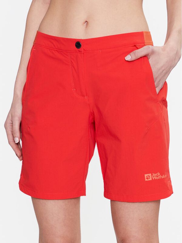 Jack Wolfskin Jack Wolfskin Спортни шорти Hilltop 1505462 Оранжев Regular Fit