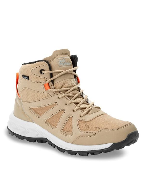 Jack Wolfskin Jack Wolfskin Туристически Woodland 2 Texapore Mid W 4051331 Бежов