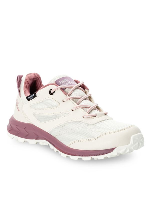 Jack Wolfskin Jack Wolfskin Туристически Woodland Texapore Low K 4042162 Екрю