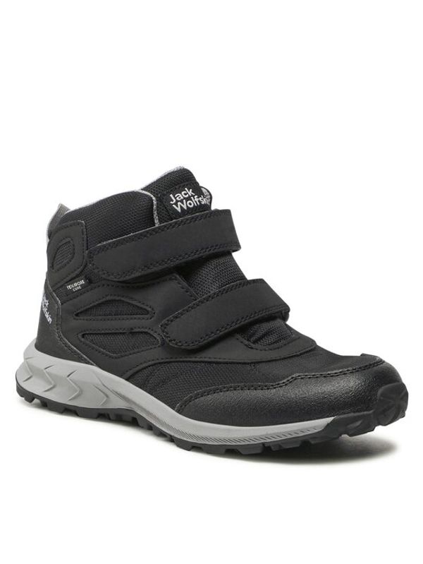 Jack Wolfskin Jack Wolfskin Туристически Woodland Texapore Mid Vc K4052591 Черен