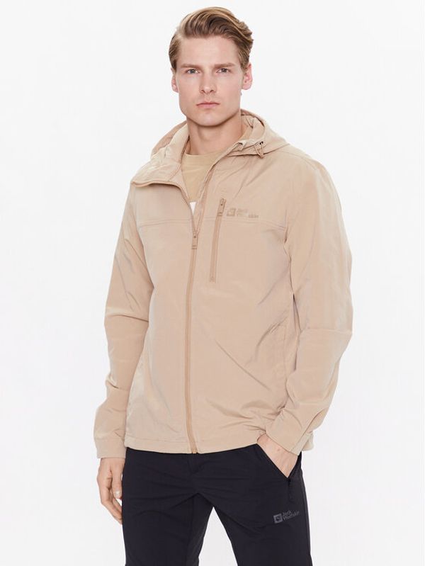 Jack Wolfskin Jack Wolfskin Ветровка Desert Wind 1306412 Бежов Regular Fit
