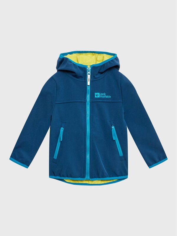 Jack Wolfskin Jack Wolfskin Яке softshell Fourwinds 1608011 Тъмносин Regular Fit