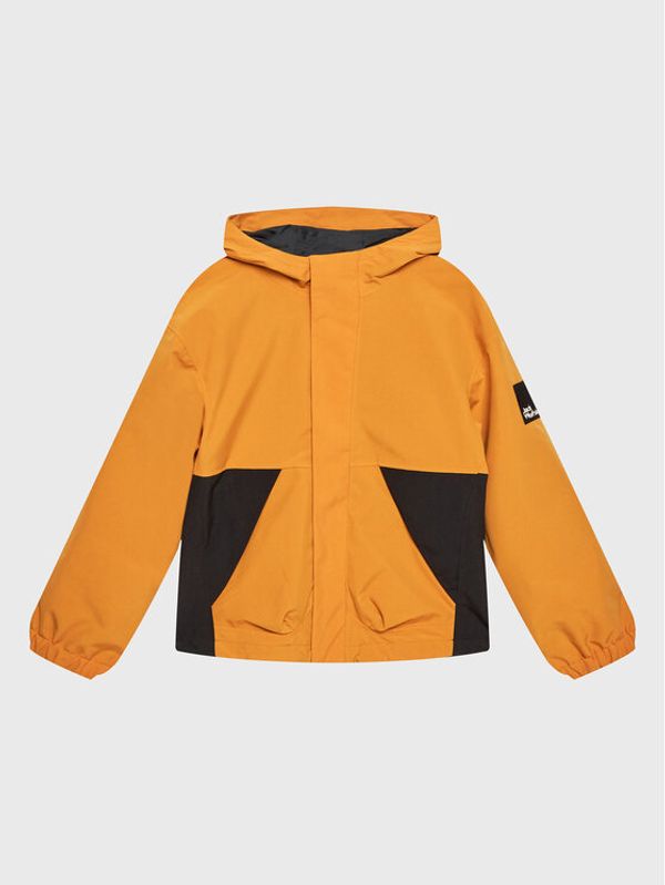 Jack Wolfskin Jack Wolfskin Яке за дъжд Teen 2L 1609801 Жълт Regular Fit