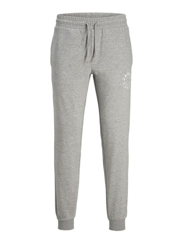 Jack&Jones Jack&Jones Долнище анцуг 12242594 Сив Regular Fit