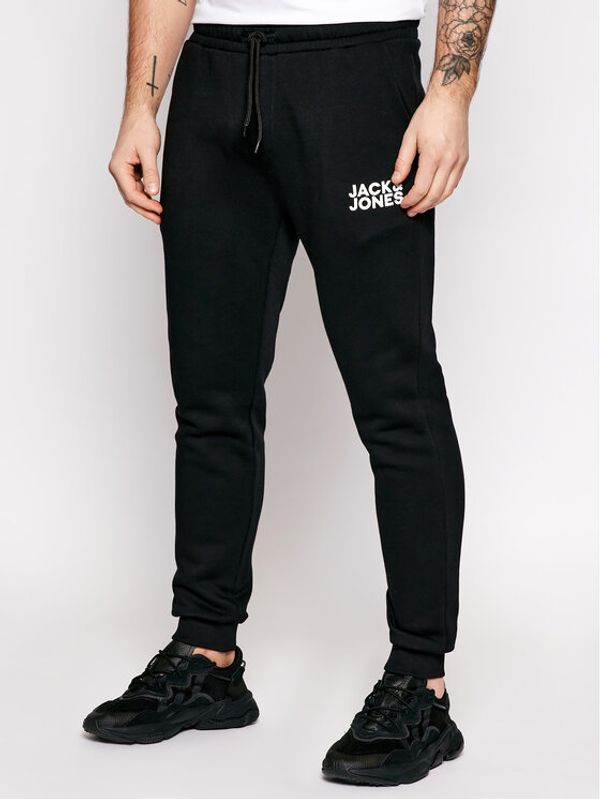 Jack&Jones Jack&Jones Долнище анцуг Gordon Newsoft 12178421 Черен Regular Fit