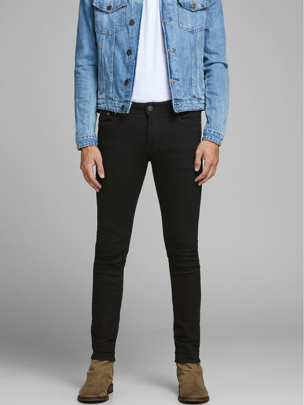 Jack&Jones Jack&Jones Дънки 12109952 Черен Skinny Fit