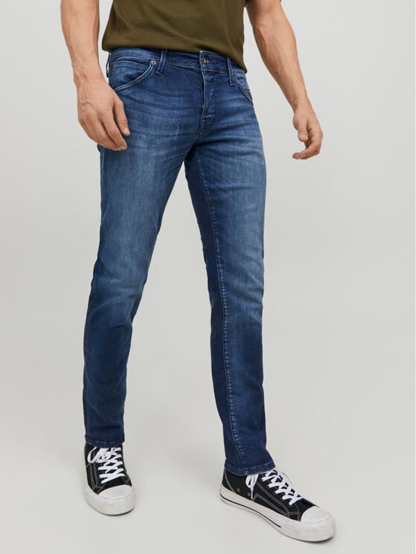 Jack&Jones Jack&Jones Дънки 12214782 Син Slim Fit