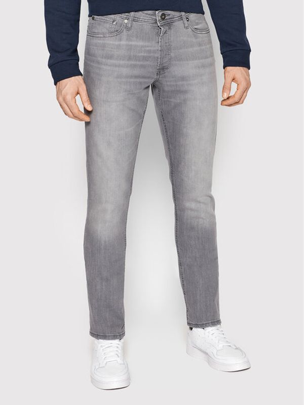 Jack&Jones Jack&Jones Дънки Glenn 12184226 Сив Slim Fit