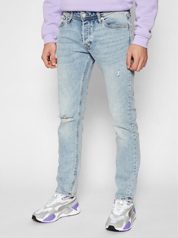 Jack&Jones Jack&Jones Дънки Glenn 12190928 Син Regular Fit