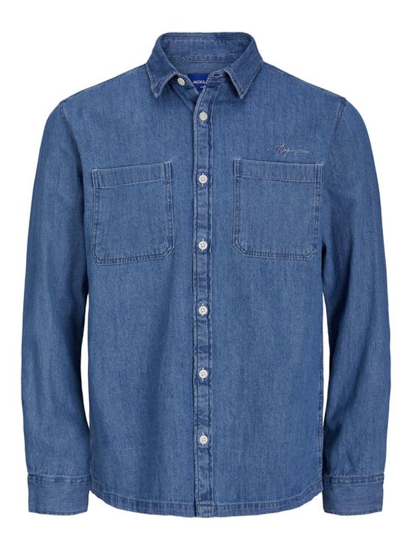 Jack&Jones Jack&Jones дънкова риза 12227612 Син Comfort Fit