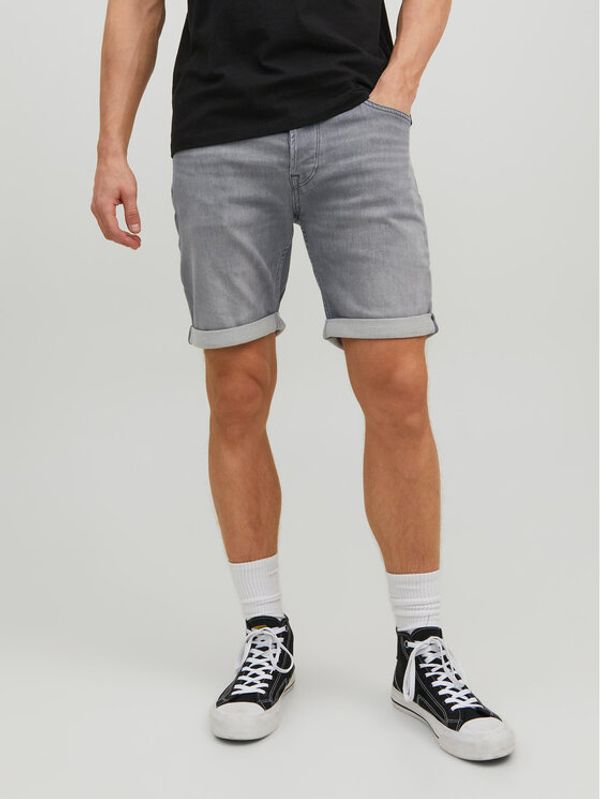 Jack&Jones Jack&Jones Дънкови шорти 12223680 Сив Regular Fit