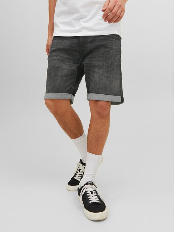 Jack&Jones Jack&Jones Дънкови шорти 12223681 Сив Regular Fit