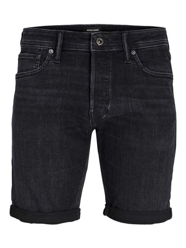 Jack&Jones Jack&Jones Дънкови шорти 12228278 Черен Regular Fit