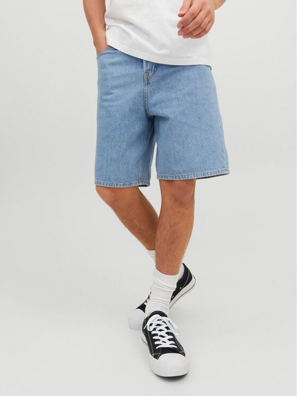 Jack&Jones Jack&Jones Дънкови шорти 12238929 Син Baggy Fit