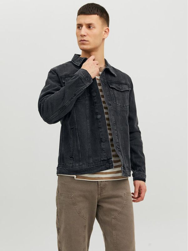 Jack&Jones Jack&Jones Дънково яке 12223613 Черен Regular Fit