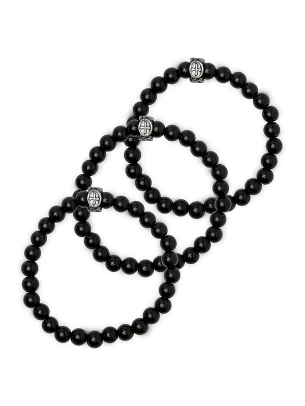 Jack&Jones Jack&Jones Гривна 12197404 Черен