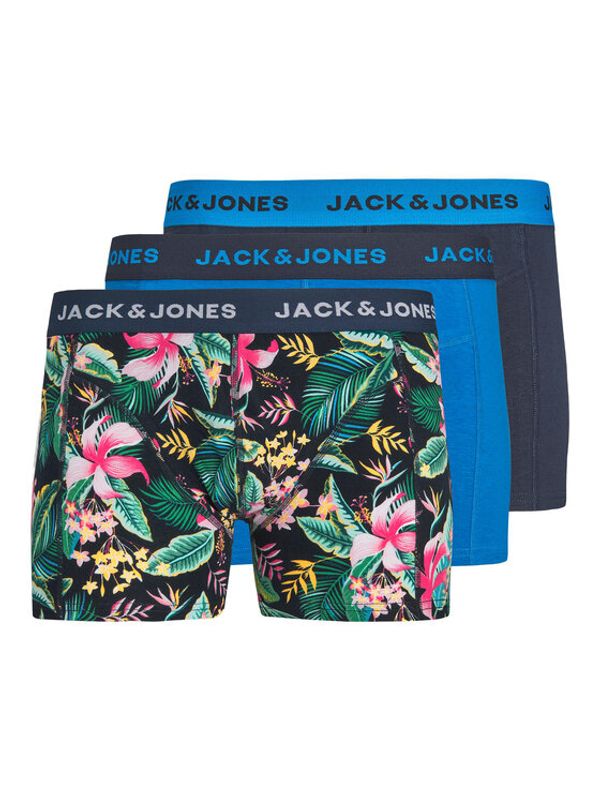Jack&Jones Jack&Jones Комплект 3 чифта боксерки 12224865 Син