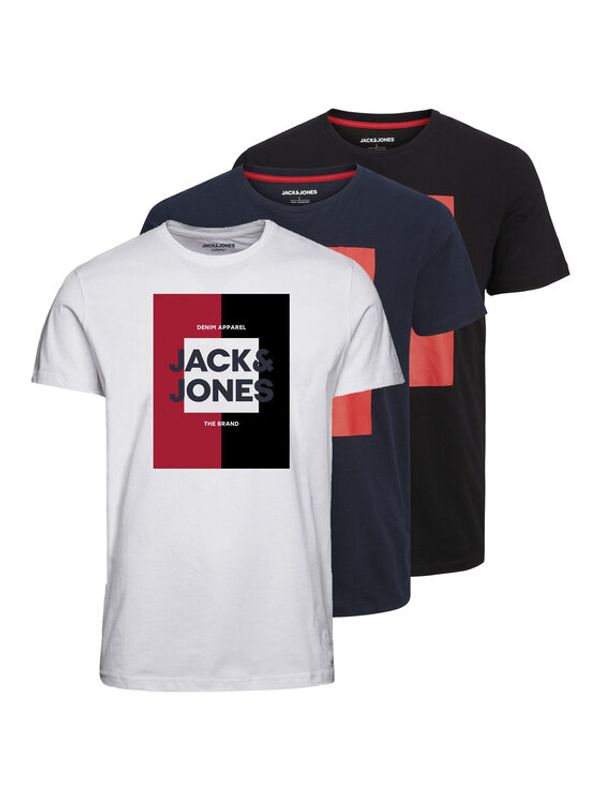Jack&Jones Jack&Jones Комплект 3 тишърти 12248249 Цветен Regular Fit