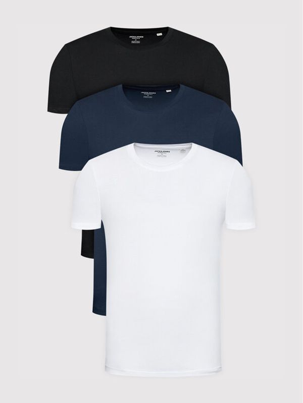 Jack&Jones Jack&Jones Комплект 3 тишърти Organic Basic 12191759 Цветен Regular Fit