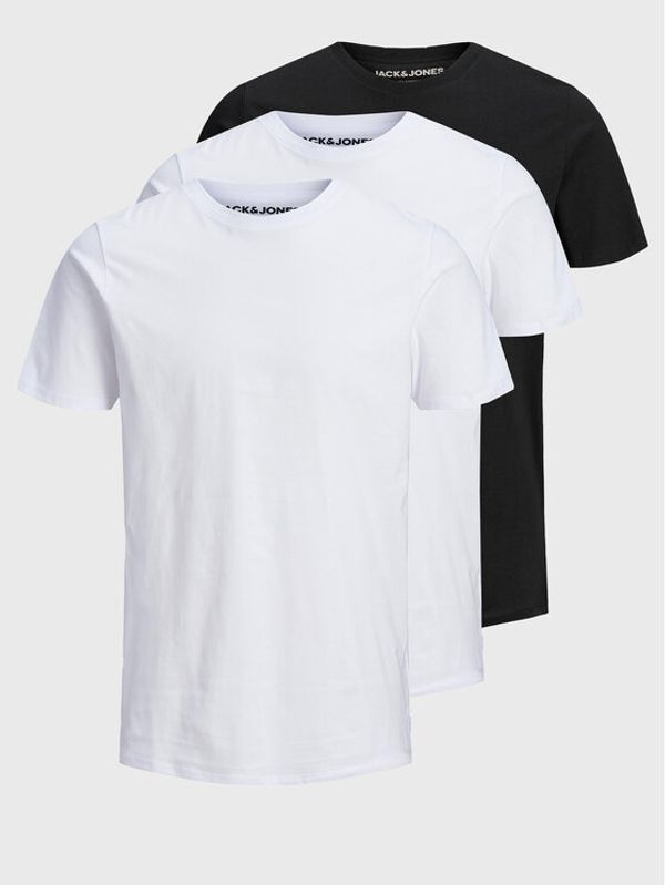 Jack&Jones Jack&Jones Комплект 3 тишърти Organic Basic 12191759 Цветен Regular Fit