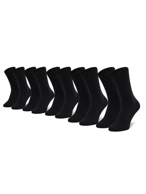 Jack&Jones Jack&Jones Комплект 5 чифта дълги чорапи мъжки Jacjens Sock 5 Pack Noos 12113085 Черен
