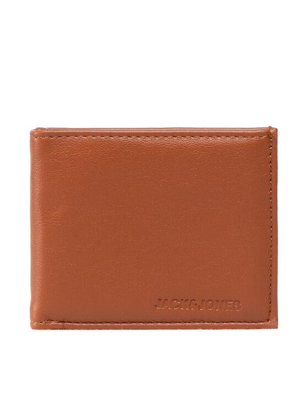 Jack&Jones Jack&Jones Малък мъжки портфейл Jaczack Wallet 12213118 Кафяв