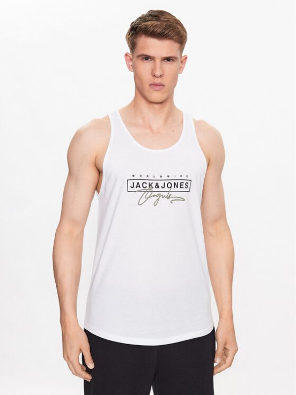 Jack&Jones Jack&Jones Мъжки топ 12235520 Бял Standard Fit