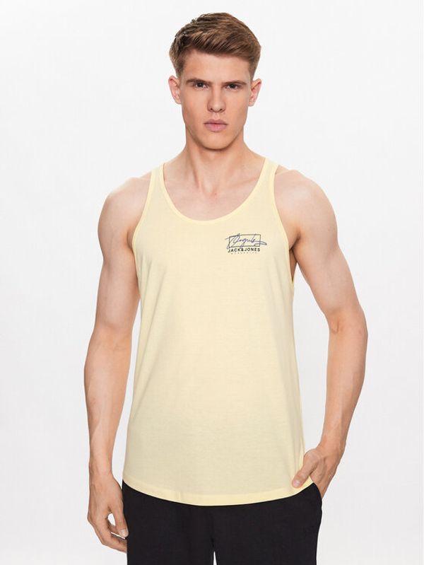 Jack&Jones Jack&Jones Мъжки топ 12235520 Жълт Standard Fit