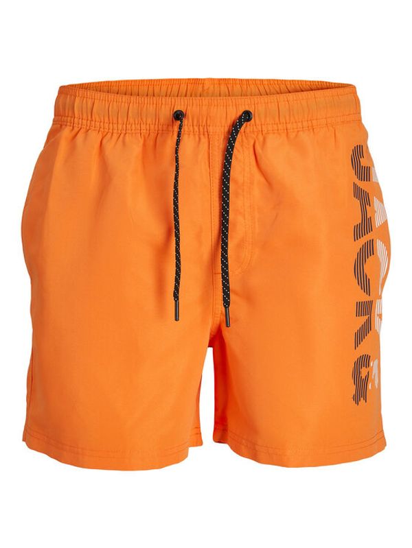 Jack&Jones Jack&Jones Плувни шорти 12225967 Оранжев Regular Fit