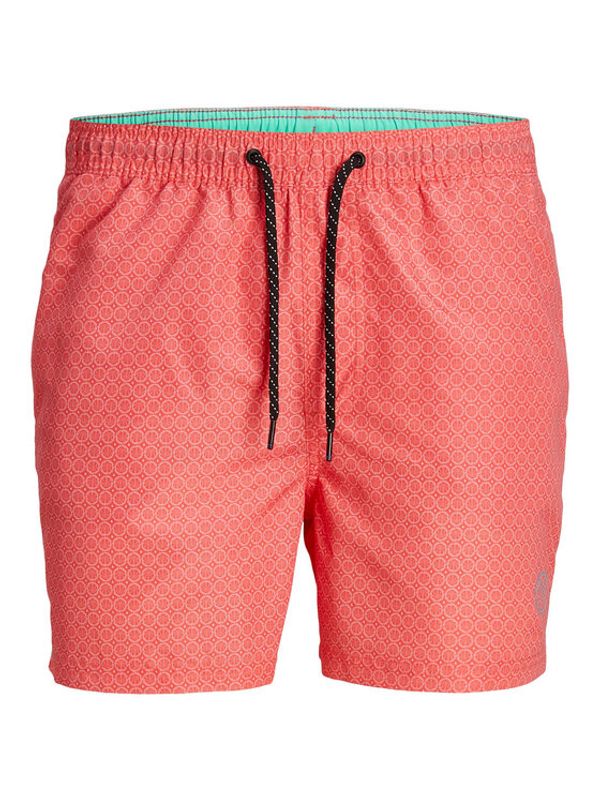 Jack&Jones Jack&Jones Плувни шорти 12228835 Розов Regular Fit