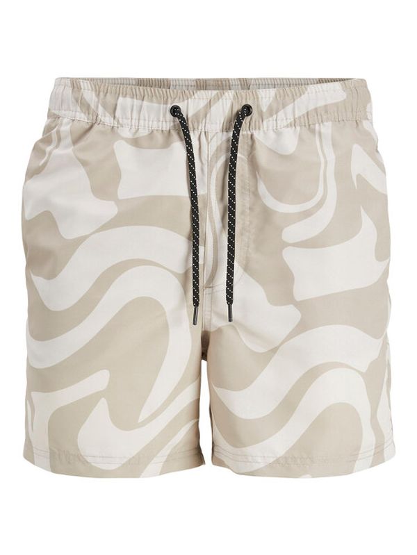 Jack&Jones Jack&Jones Плувни шорти 12236268 Сив Regular Fit