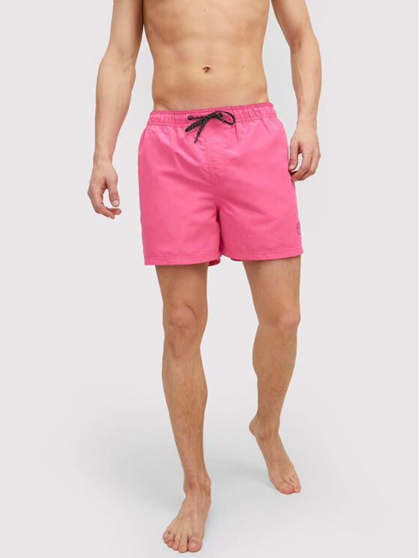 Jack&Jones Jack&Jones Плувни шорти Crete 12202956 Розов Regular Fit