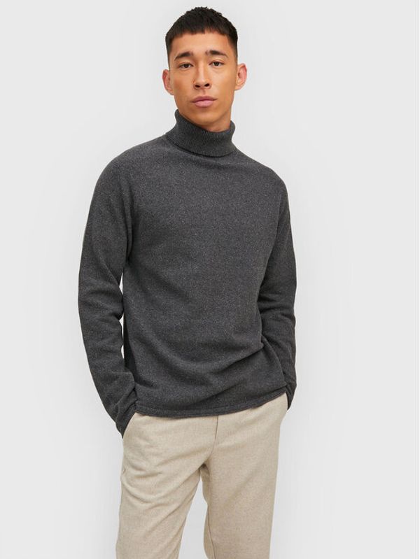 Jack&Jones Jack&Jones Поло Hill 12210931 Сив Regular Fit