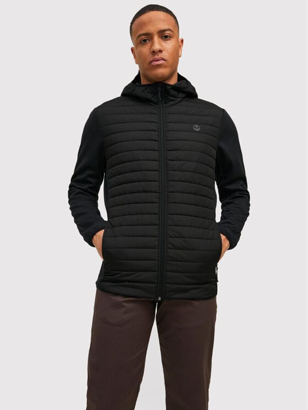 Jack&Jones Jack&Jones Преходно яке Multi Quilted 12182242 Черен Regular Fit