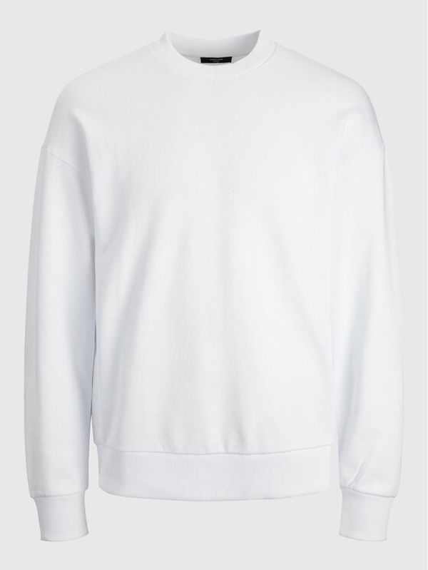 Jack&Jones Jack&Jones PREMIUM Суитшърт Blakam Clean 12206439 Бял Regular Fit