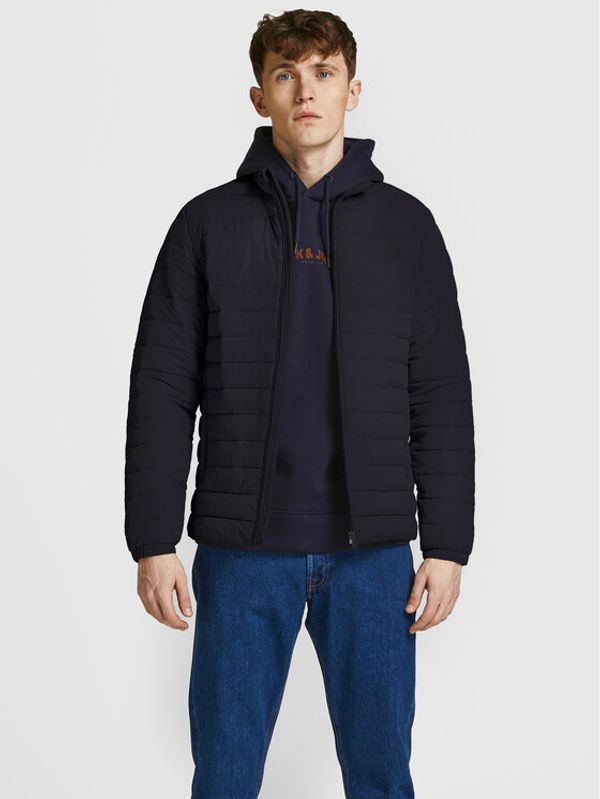 Jack&Jones Jack&Jones Пухено яке Recycle 12211129 Черен Regular Fit