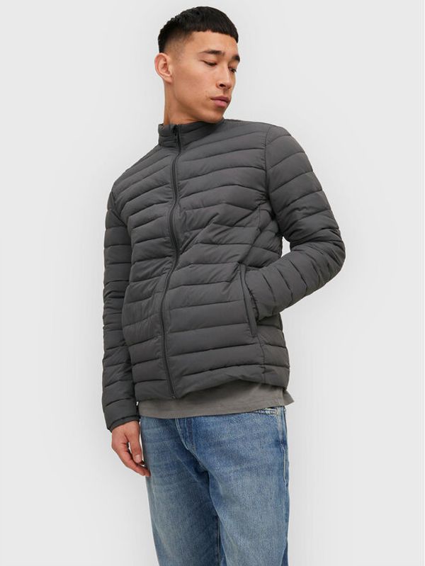Jack&Jones Jack&Jones Пухено яке Recycle 12211129 Сив Regular Fit